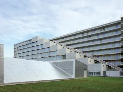 Résidence Universitaire 365 logements Jourdan Chris Marker et centre bus Ratp - Eric LAPIERRE Experience (2018)