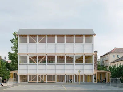 Seefeld sportshalls à Zurich - Weyell Zipse Architekten (2028)