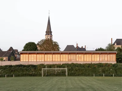 Restructuration d'un groupe scolaire à La Selle-Craonnaise - Huitorel & Morais architectes (2023)
