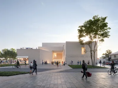 Conservatoire de Chartres-Lucé à Lucé - Atelier Cambium (2027)