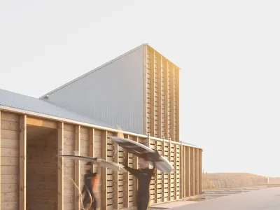 Vestiaires à Brétignolles-sur-Mer - MAGNUM - Architectes & Urbanistes (2025)