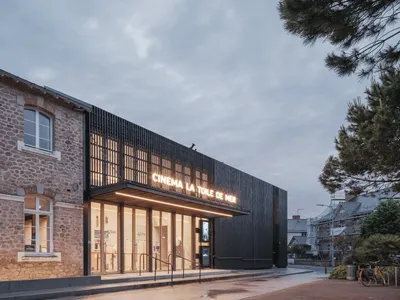 Cinéma, salle polyvalente à Pornichet - Atelier Lâme (2023)