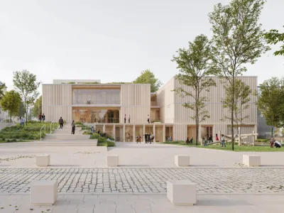 Pôle Culturel à Boissy-Saint-Léger - HEMAA Architectes (2029)