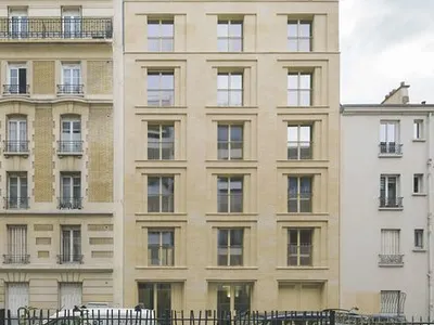 9 logements sociaux à Paris 15e - Architectures Raphaël Gabrion (2021)