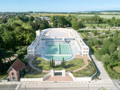 Réhabilitation et extension d’une piscine Art déco à Bruay-La-Buissière - Mikoü Architectures (2026)