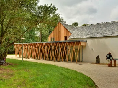 Domaine de Menez Meur à Hanvec - Grignou Stéphan architectes (2018)