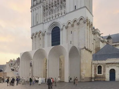 Galerie contemporaine de la cathédrale d'Angers - Kengo Kuma and Associates (2026)