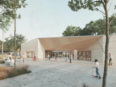 Pôle Enfance Jeunesse à Saint-Étienne - Boris Bouchet Architectes (2028)