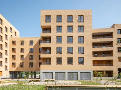61 logements collectifs ZAC Mellinet à Nantes - Bauchet & de La Bouvrie (2025)
