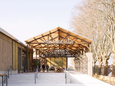 Maison de la rivière de Moulins - Fabriques Architectures Paysages (2023)