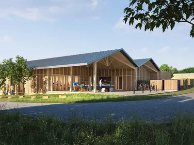 Une nouvelle déchèterie et recyclerie à Châtillon-sur-Chalaronne - Lieux F.AU.VES (2023)