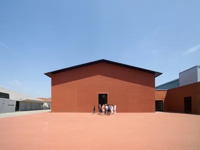 Vitra Schaudepot à Weil am Rhein - Herzog & de Meuron (2016)