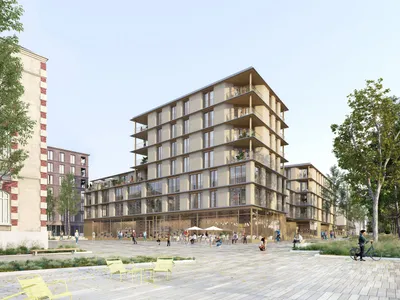 81 logements ZAC Mellinet à Nantes - Atelier RAMDAM, Palast (2025)
