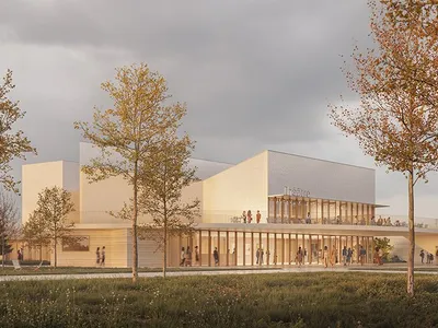 Théâtre le Rhône à Bourg-lès-Valence - atelier Hart Berteloot (2028)