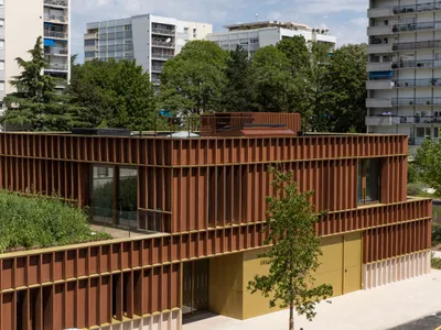 Crèche de 60 berceaux et ludothèque à Vélizy-Villacoublay - a+ samueldelmas architectes (2023)